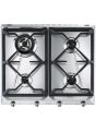 Smeg SRV564GH3 60cm Cucina Gas Hob, Stainless Steel