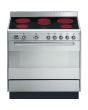 Smeg SUK91CMX9 90cm Concert Electric Range Cooker, Stainless Steel