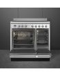 Smeg SUK92CMX9 90cm Concert Electric Range Cooker, Stainless Steel