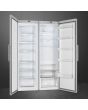Smeg UKFS18EV2HX 60cm Larder Fridge, Stainless Steel