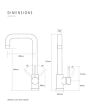 Caple ASPQ2/CH Aspen Quad Single Lever tap