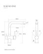 Caple ATMPUR/CH Atmore Puriti Monobloc tap