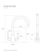 Caple AVE4/BN Single Lever Tap