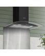 Caple CSBCURVE605 600mm wide Stainless Steel splashback