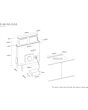 Caple DD901BK Downdraft Hood