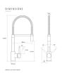 Caple NAV/CH Navitas tap Pull-out spray