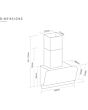 Caple OM600 Chimney Hood