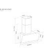 Caple OM900 Chimney Hood