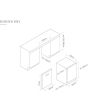 Caple RBL5 Integrated Undercounter Larder Fridge