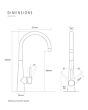 Caple RID/CO Dual Lever Mixer Tap
