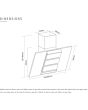 Caple SP612SS Chimney Hood