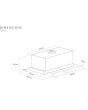 Caple TSCH601 Telescopic Hood