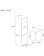 Caple WC6511 In-Column Dual Zone Wine Cabinet