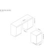 Caple WDI3301 Fully Integrated Electronic Condenser Washer Dryer