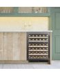 Caple WI6135GM Undercounter Dual Zone Wine Cabinet