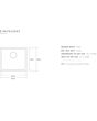 Caple ZEROD45 Zero 45 Drainer Inset or Undermounted
