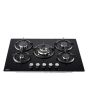 Belling BELGTG75CBLK 75cm Gas Through Glass Hob