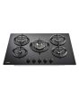 Stoves ST GTG75C Blk 75cm Gas through Glass Hob
