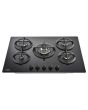 Stoves ST GTG75C Blk 75cm Gas through Glass Hob