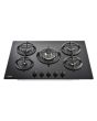 Stoves ST GTG75C Blk 75cm Gas through Glass Hob