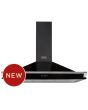 Stoves ST S1100 RICH CHIM RAIL BLK 110cm Hood
