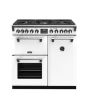 Stoves ST RICH DX S900DF CB Iwh 90cm Dual Fuel Range Cooker