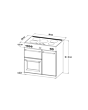 Stoves ST RICH DX S900Ei CB Cre 90cm Electric Induction Range Cooker