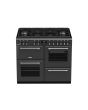 Stoves ST RICH DX S1000DF GTG CB Agr 100cm Dual Fuel Gas Through Glass Range Cooker