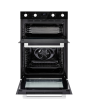 Belling BEL BI903MFC BLK Built In Double Oven with Catalytic Liners