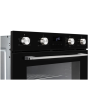 Belling BEL BI903MFC BLK Built In Double Oven with Catalytic Liners