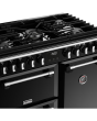 Stoves Richmond Deluxe ST DX RICH D900DF BK 90cm Dual Fuel Range Cooker
