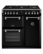 Stoves Richmond Deluxe ST DX RICH D900DF GTG BK 90cm Dual Fuel GTG Range Cooker