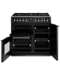 Stoves Richmond Deluxe ST DX RICH D900DF GTG BK 90cm Dual Fuel GTG Range Cooker