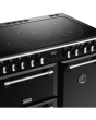 Stoves Richmond Deluxe ST DX RICH D900Ei RTY BK 90cm Electric Induction (Rotary Control) Range Cooker