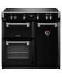 Stoves Richmond Deluxe ST DX RICH D900Ei TCH BK 90cm Electric Induction (Touch Control) Range Cooker