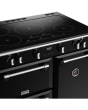 Stoves Richmond Deluxe ST DX RICH D900Ei TCH BK 90cm Electric Induction (Touch Control) Range Cooker