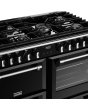 Stoves Richmond Deluxe ST DX RICH D1000DF BK 100cm Dual Fuel Range Cooker
