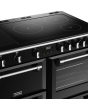 Stoves Richmond Deluxe ST DX RICH D1000Ei RTY BK 100cm Electric Induction (Rotary Control) Range Cooker