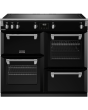 Stoves Richmond Deluxe ST DX RICH D1000Ei ZLS BK 100cm Electric Induction (Zoneless) Range Cooker