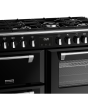 Stoves Richmond Deluxe ST DX RICH D1100DF BK 110cm Dual Fuel Range Cooker