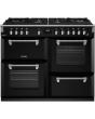 Stoves Richmond Deluxe ST DX RICH D1100DF GTG BK 110cm Dual Fuel GTG Range Cooker