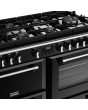 Stoves Richmond Deluxe ST DX RICH D1100DF GTG BK 110cm Dual Fuel GTG Range Cooker