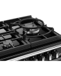 Stoves Richmond Deluxe ST DX RICH D1100DF GTG BK 110cm Dual Fuel GTG Range Cooker