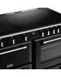 Stoves Richmond Deluxe ST DX RICH D1100Ei RTY BK 110cm Electric Induction (Rotary Control) Range Cooker