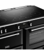 Stoves Richmond Deluxe ST DX RICH D1100Ei TCH BK 110cm Electric Induction (Touch Control) Range Cooker