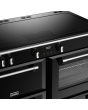 Stoves Richmond Deluxe ST DX RICH D1100Ei ZLS BK 110cm Electric Induction (Zoneless) Range Cooker