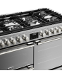 Stoves Sterling Deluxe ST DX STER D1100DF SS 110cm Dual Fuel Range Cooker