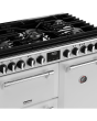 Stoves Richmond Deluxe ST DX RICH D900DF IWH 90cm Dual Fuel Range Cooker