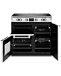 Stoves Richmond Deluxe ST DX RICH D900Ei TCH IWH 90cm Electric Induction (Touch Control) Range Cooker