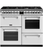 Stoves Richmond Deluxe ST DX RICH D1000DF IWH 100cm Dual Fuel Range Cooker